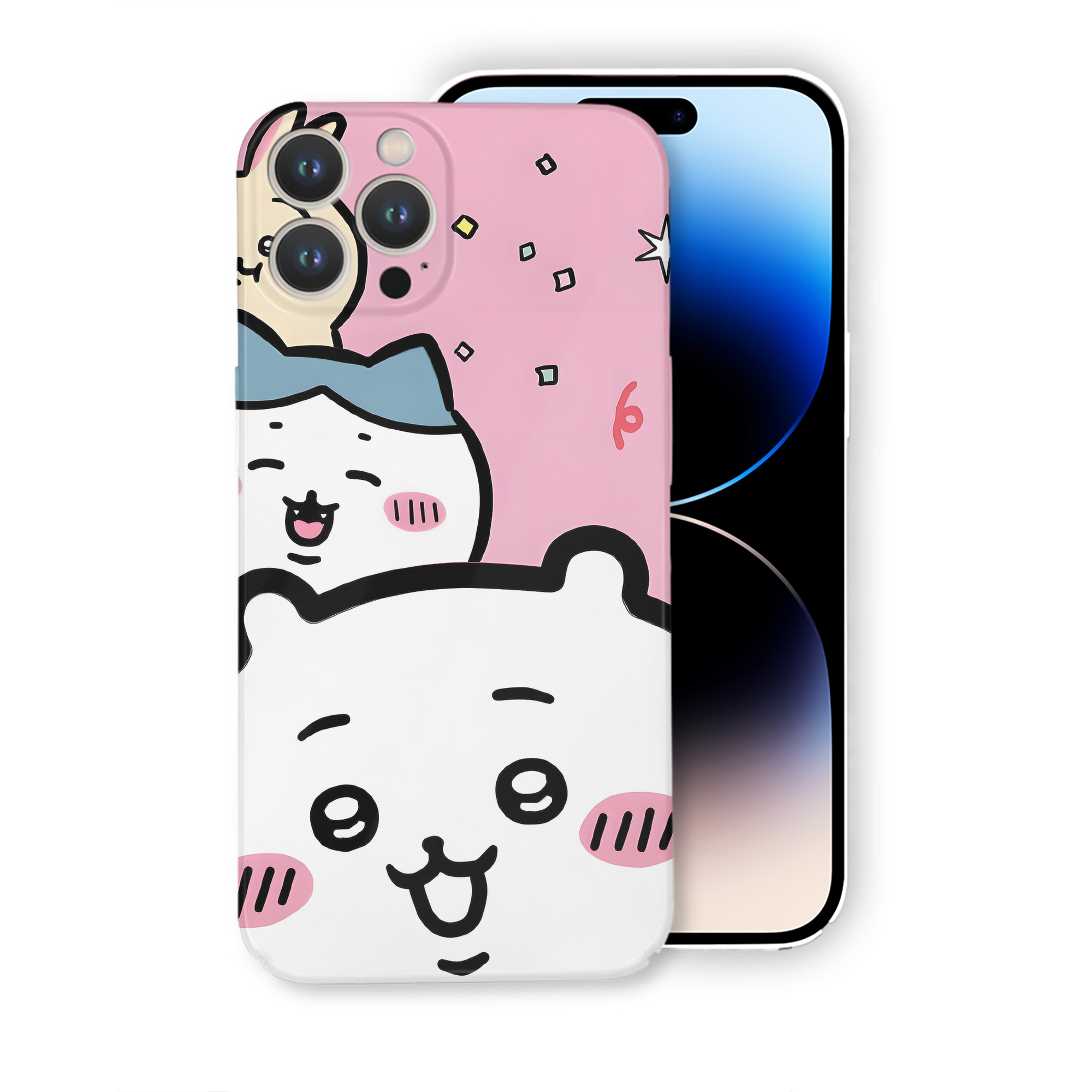 （画像用） ちいかわ Chii-kawa 【iPhone 14シリーズ対応】ハードケース